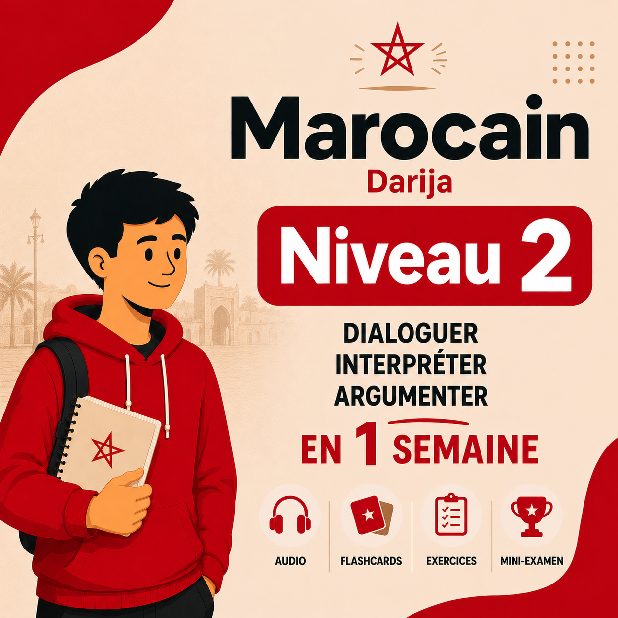 Marocain Darija · Niveau 2 — Précommande